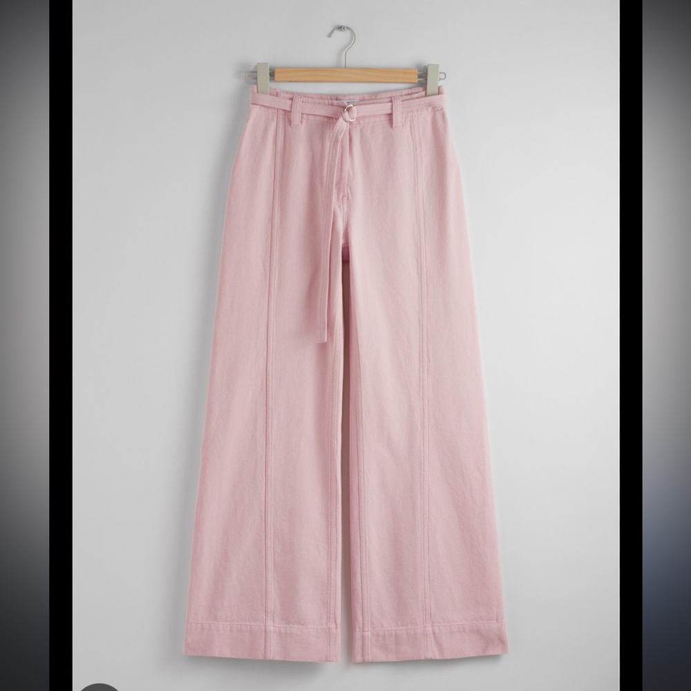 NWT & Other Stories Relaxed Belted Trousers